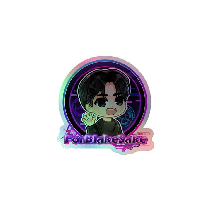 ForBlakeSake Logo Holo Sticker product image (1)