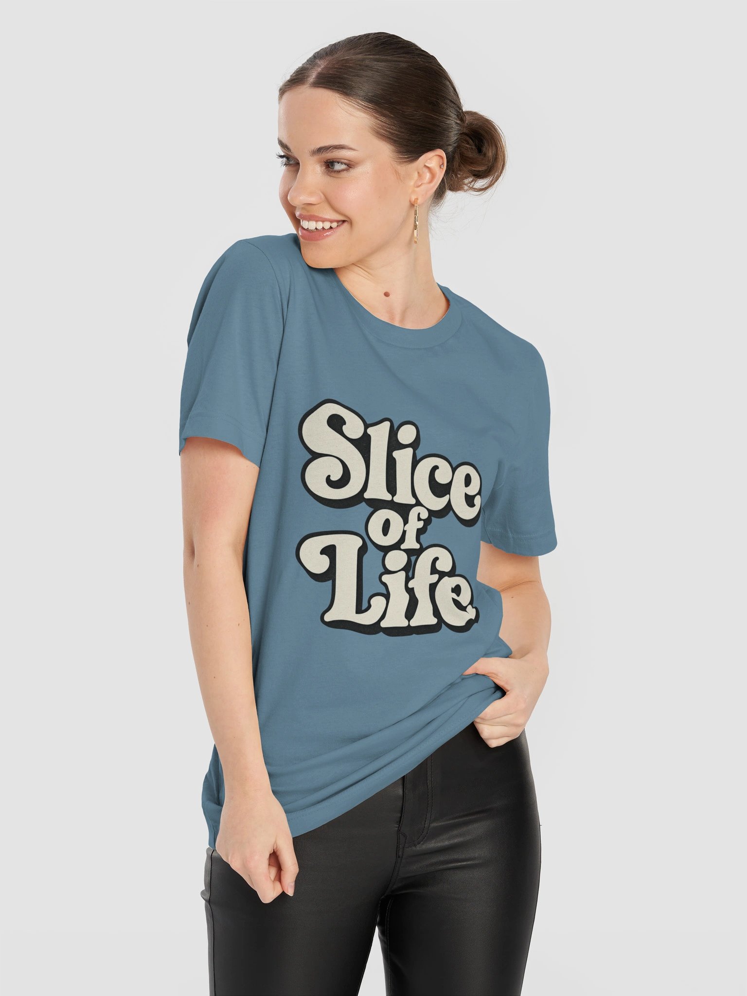 Funny Pizza Lover T-Shirt – Slice of Life Retro Design product image (3)