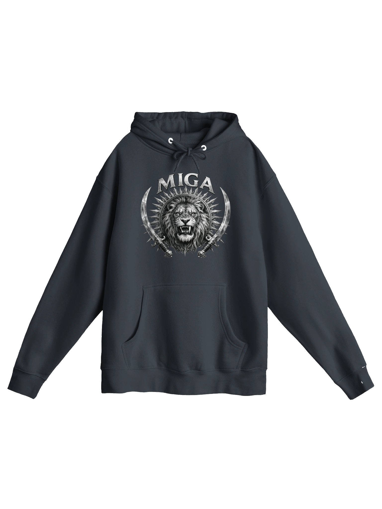 MIGA Lion Head Bold Women's Hoodie product image (1)