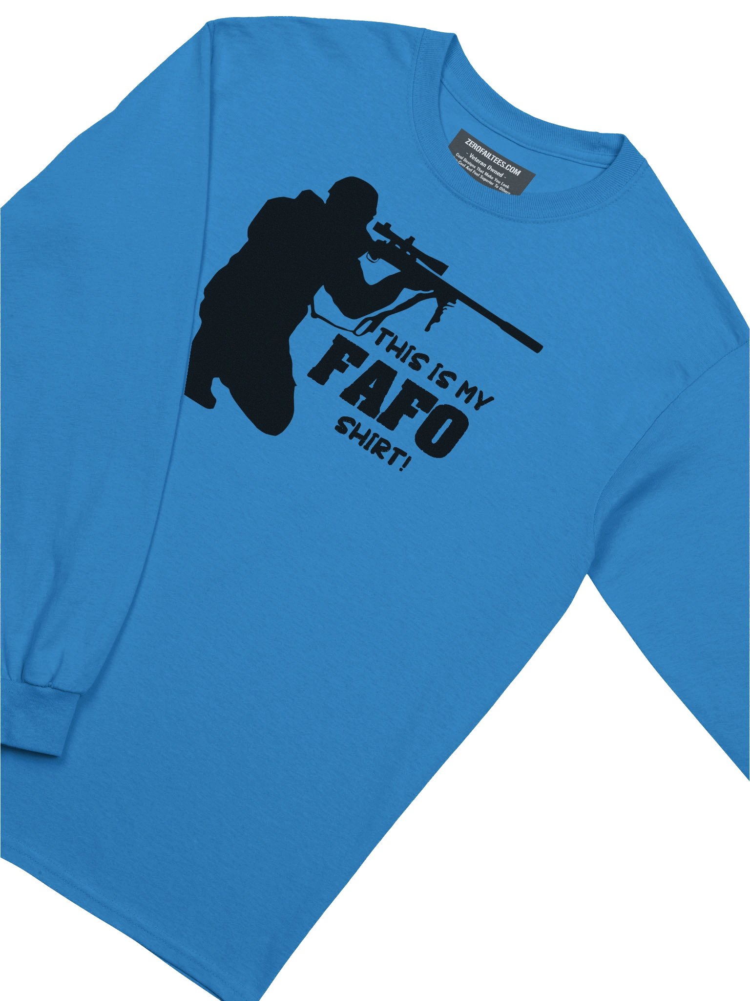 This is my FAFO Shirt! Cotton Long Sleeve T-Shirt product image (3)