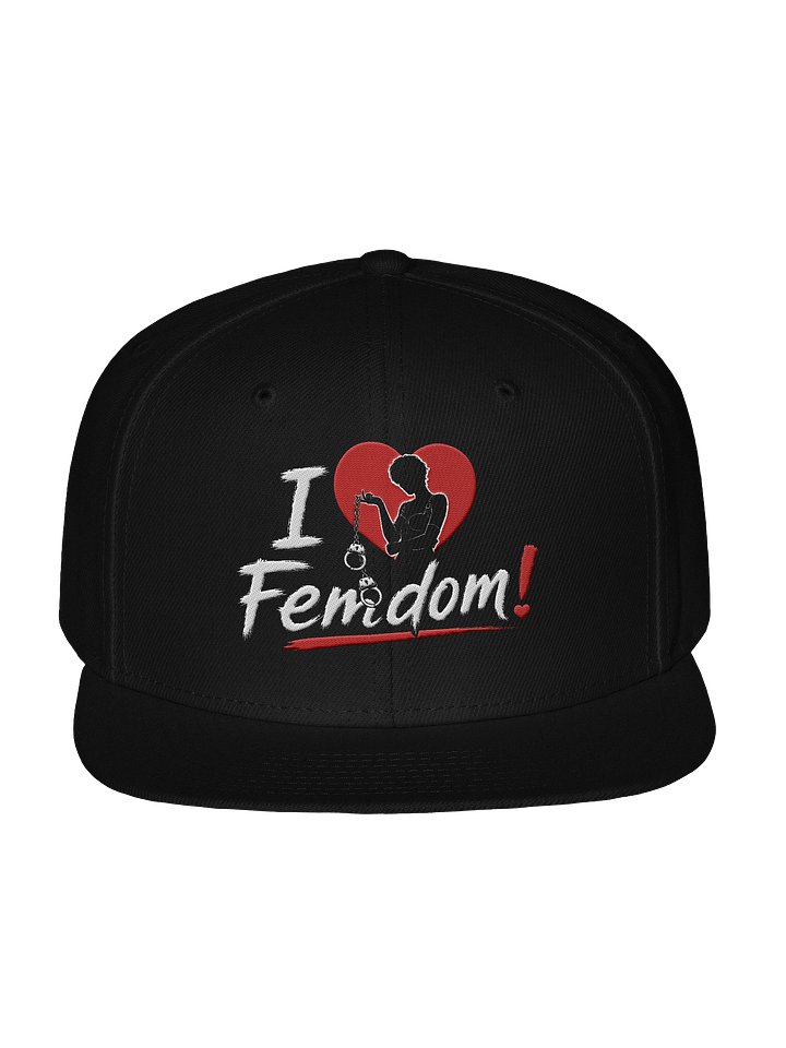 I Love Femdom! – Gothic Streetwear Baseball Cap product image (1)