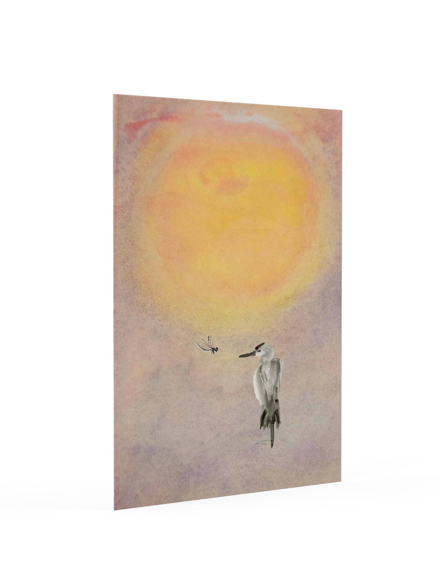 Sun, Bird And Dragonfly Print product image (8)