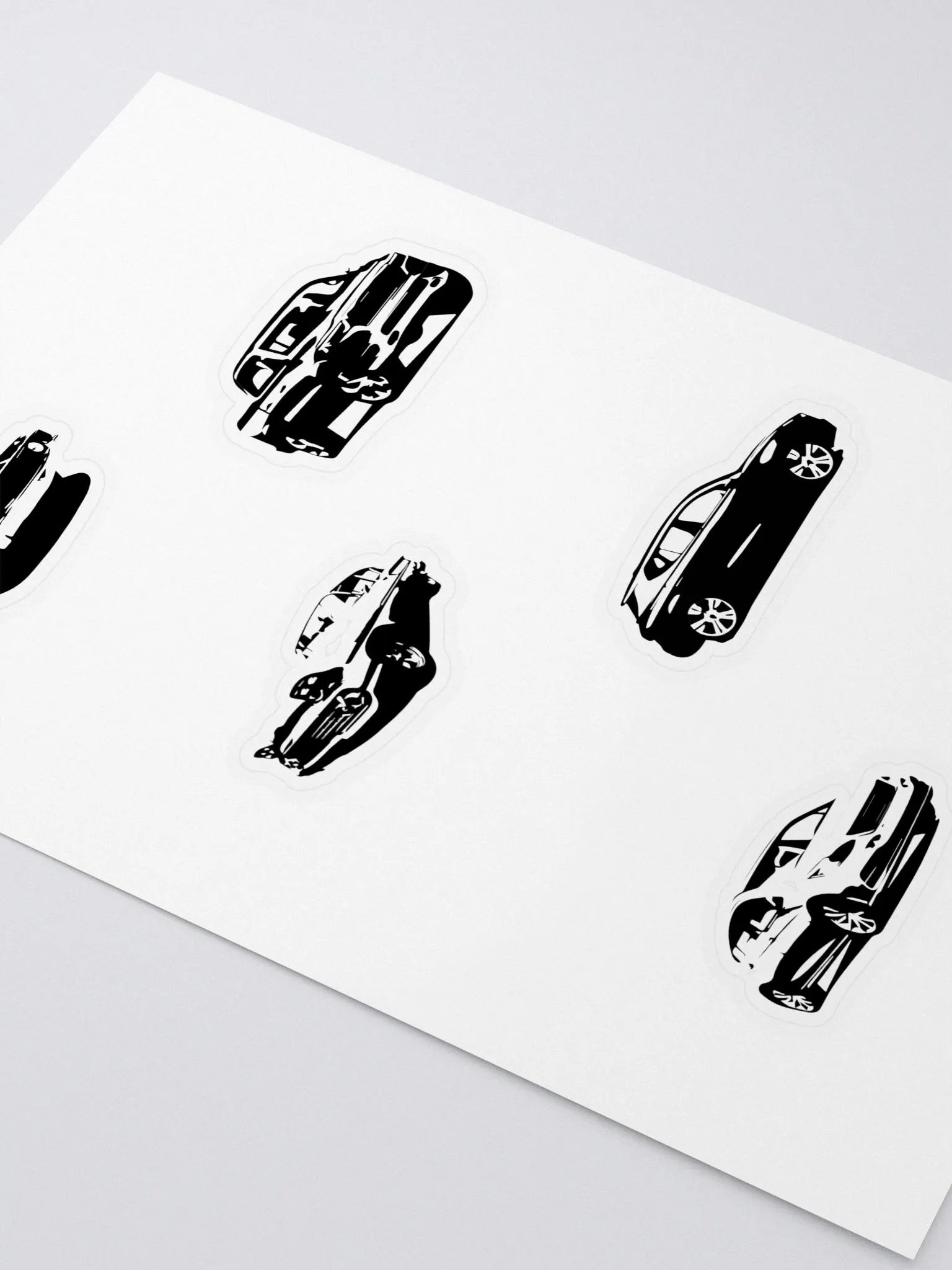 Classic Car Sticker Sheet (5pc) product image (2)