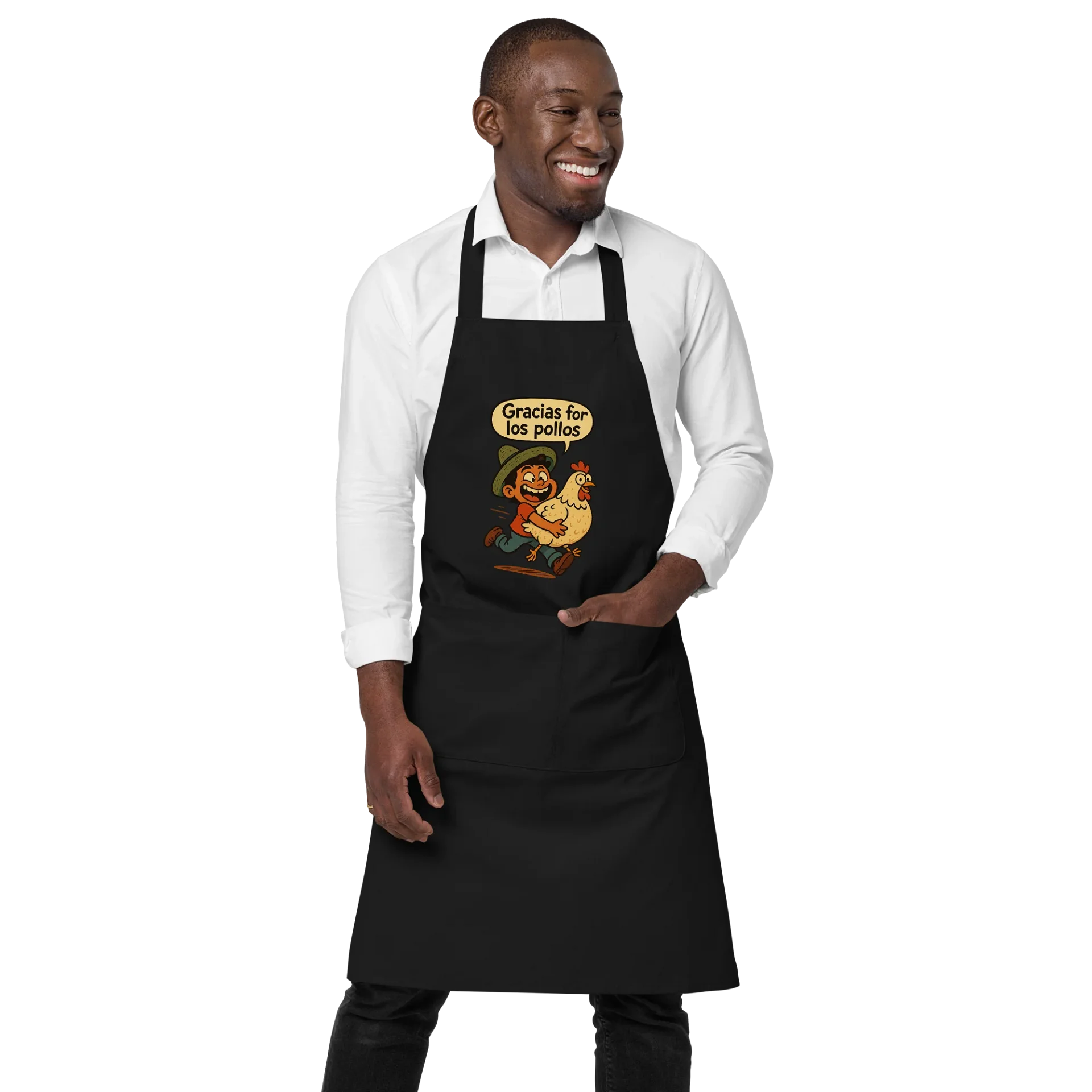 Pollos V1 Organic Cotton Apron