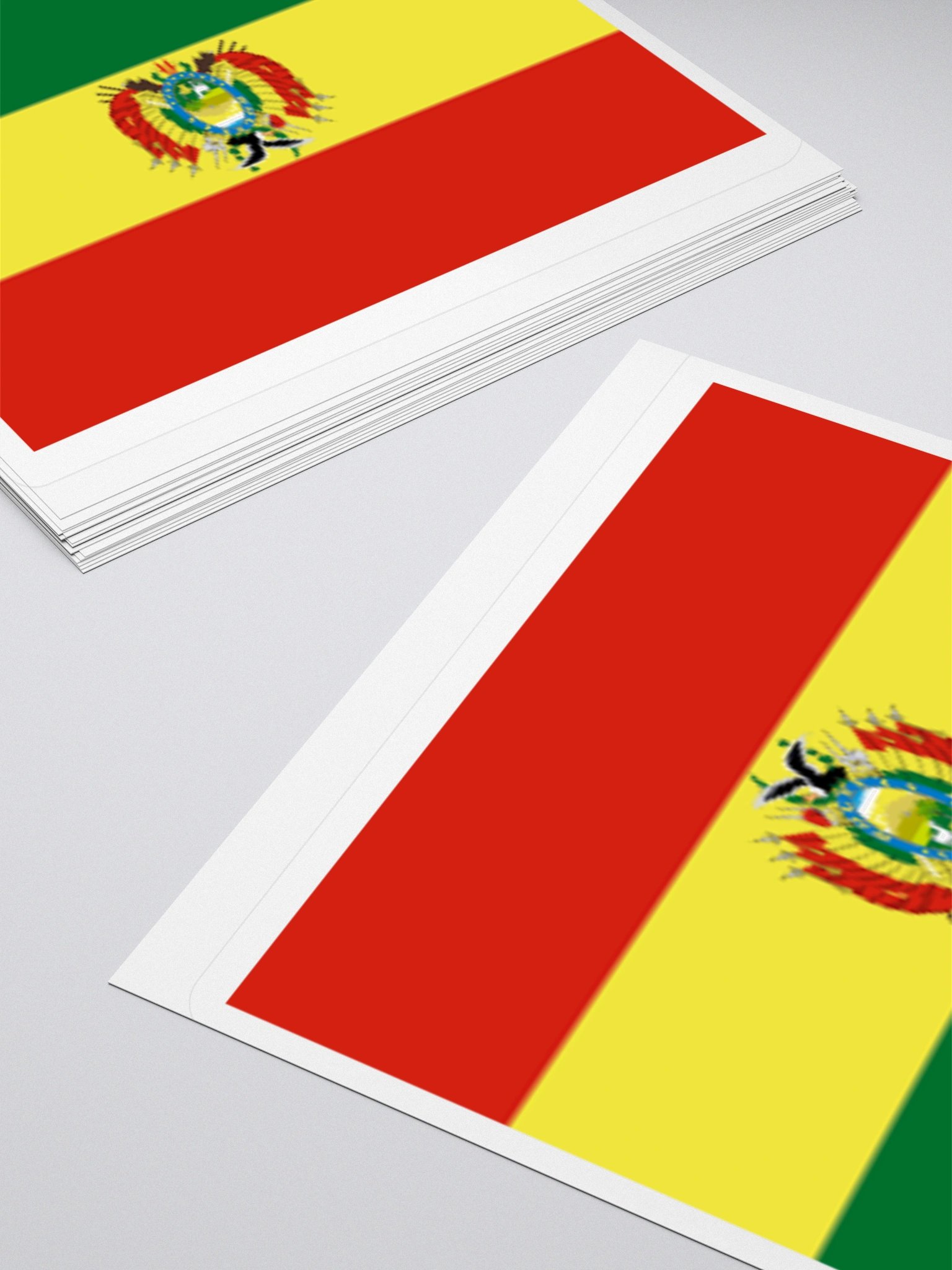 Exclusive Bolivia Flag Kiss-Cut Stickers - High-Quality Vinyl, Multiple Sizes product image (12)