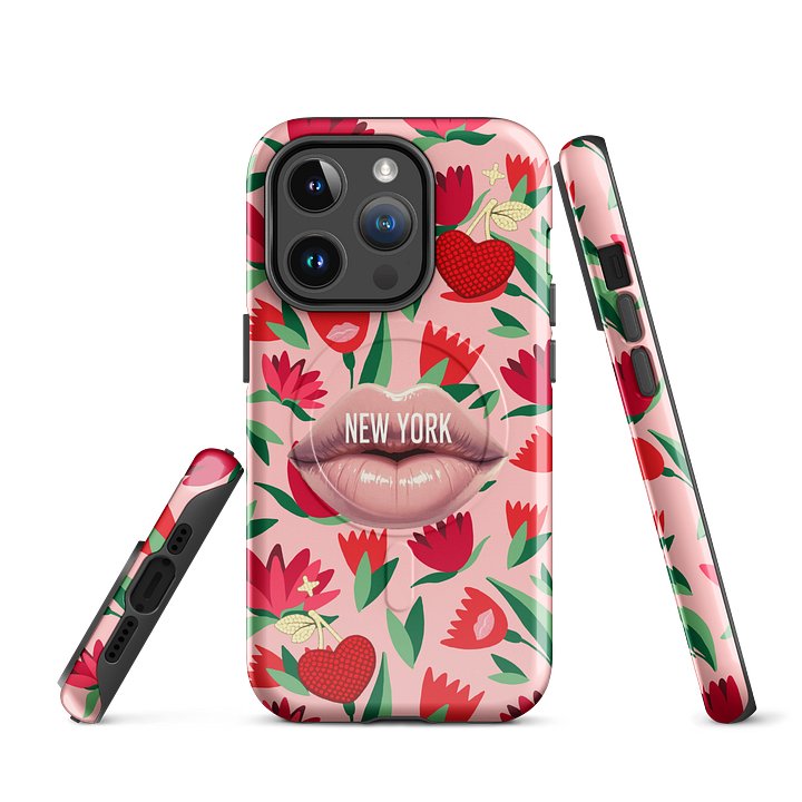 Pink Lips iPhone Case by AdrenRush product image (3)