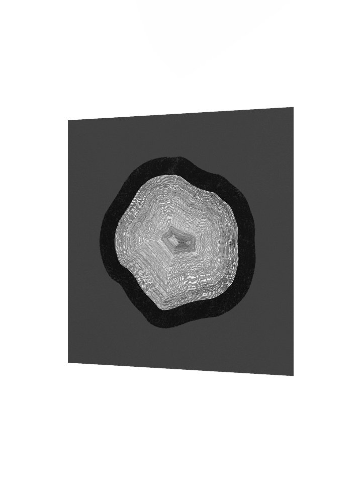 "Layers upon Layers" - Minimalist Poster (Wall Art) - Soft Black product image (2)