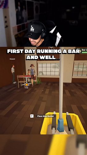 The Bar Experience 🍻 

#steamgames #streamer #explore #gaming #demo