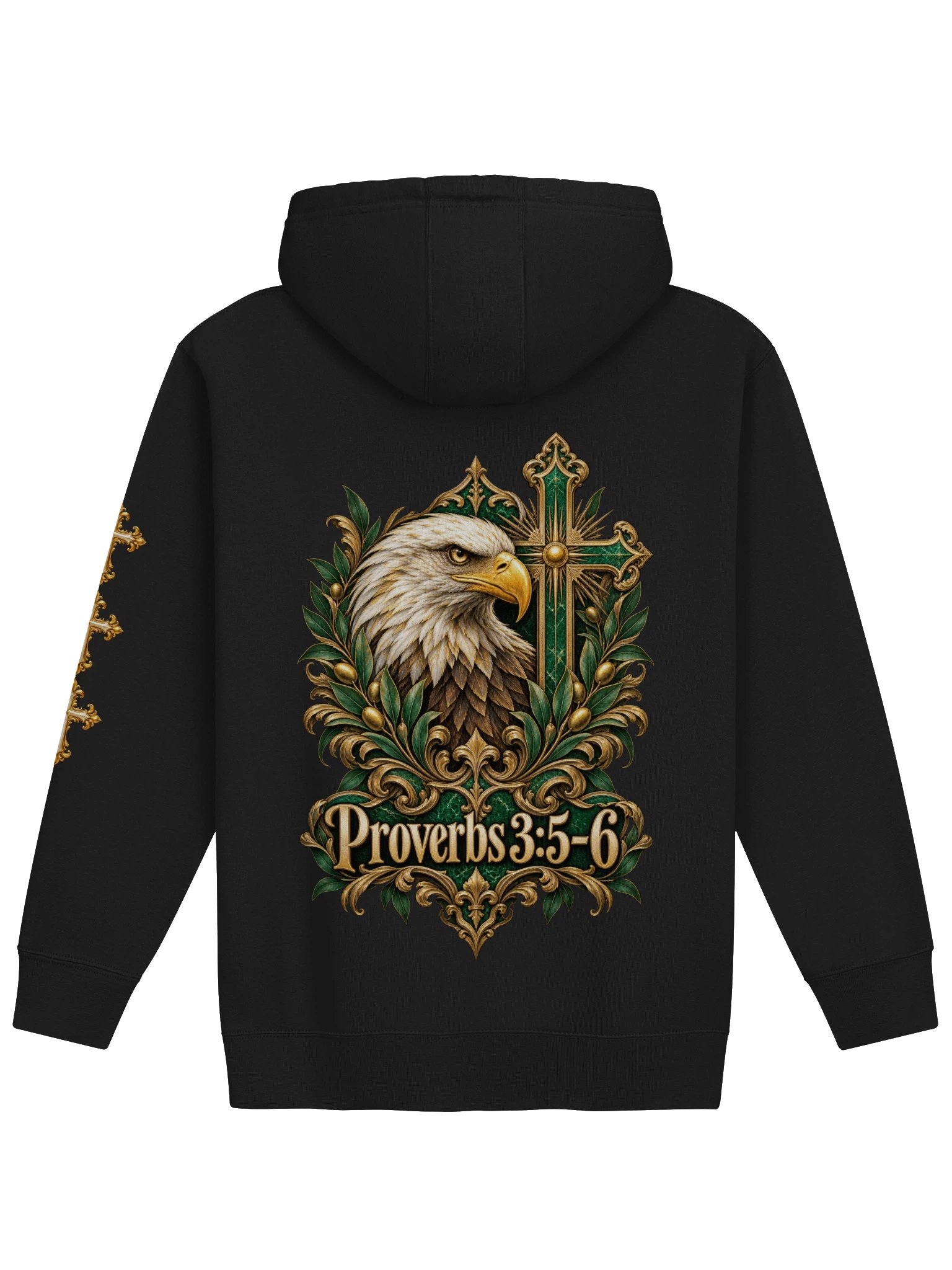 Trust Eagle Hoodie — Proverbs 3:5–6 product image (1)