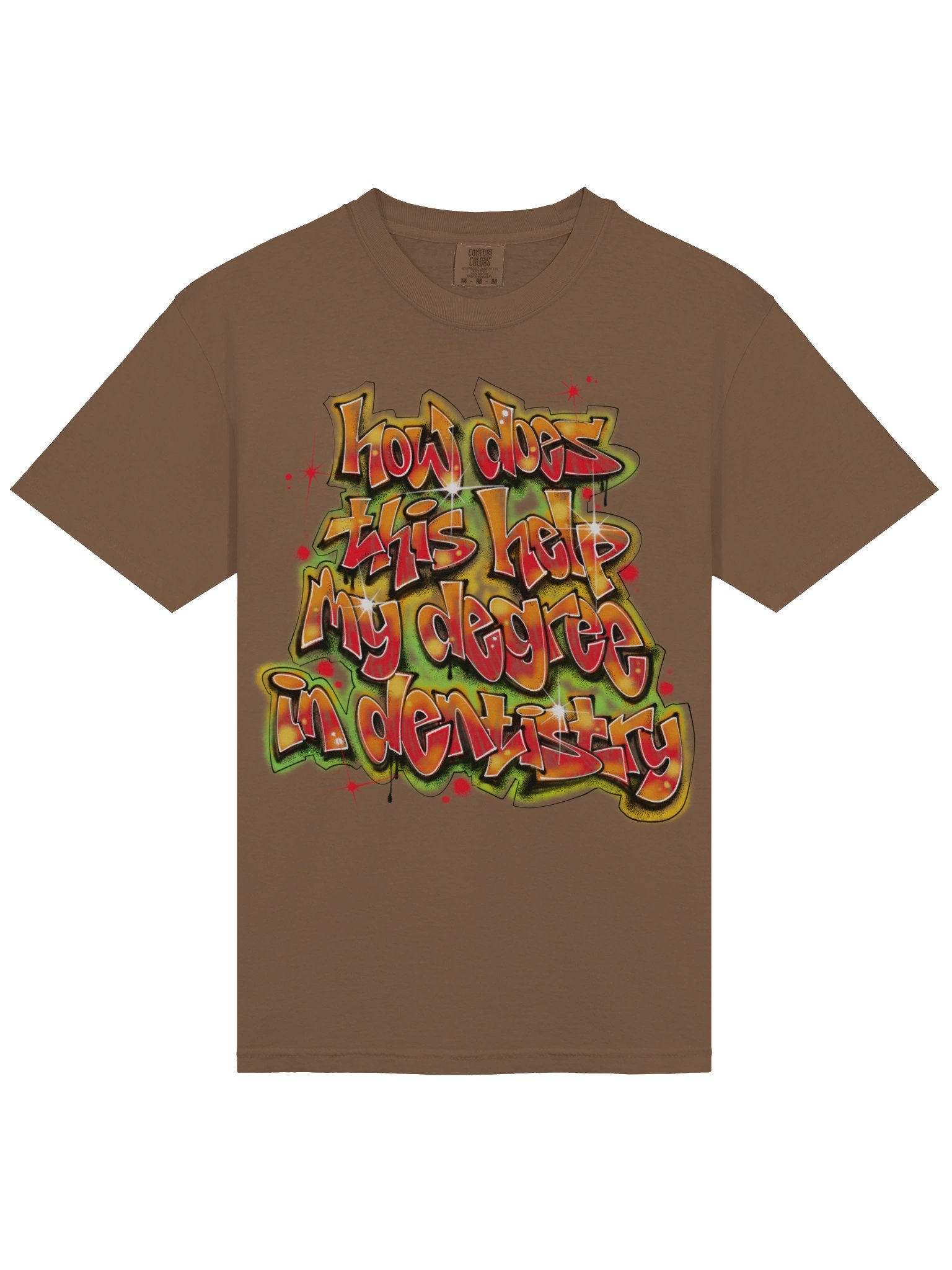 Dentistry Degree Graffiti Tee (Unisex) product image (14)
