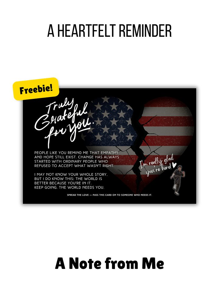 A Note From Me – Freebie (Digital Download) product image (1)