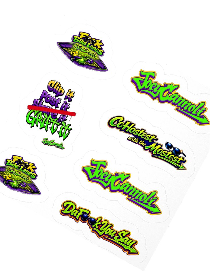 JCC Kiss Cut Stickers product image (5)