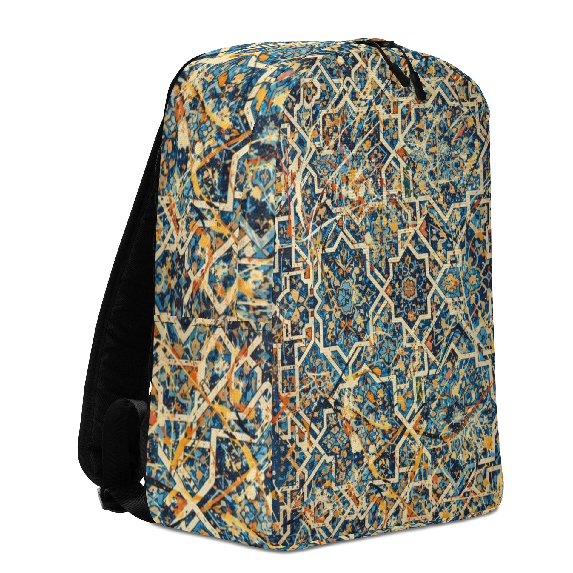 Geometric Floral Fusion Backpack product image (3)