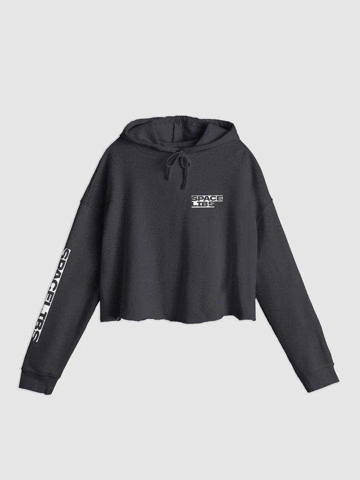 Cropped SpaceLibs Hoodie (Light Logo) product image (2)