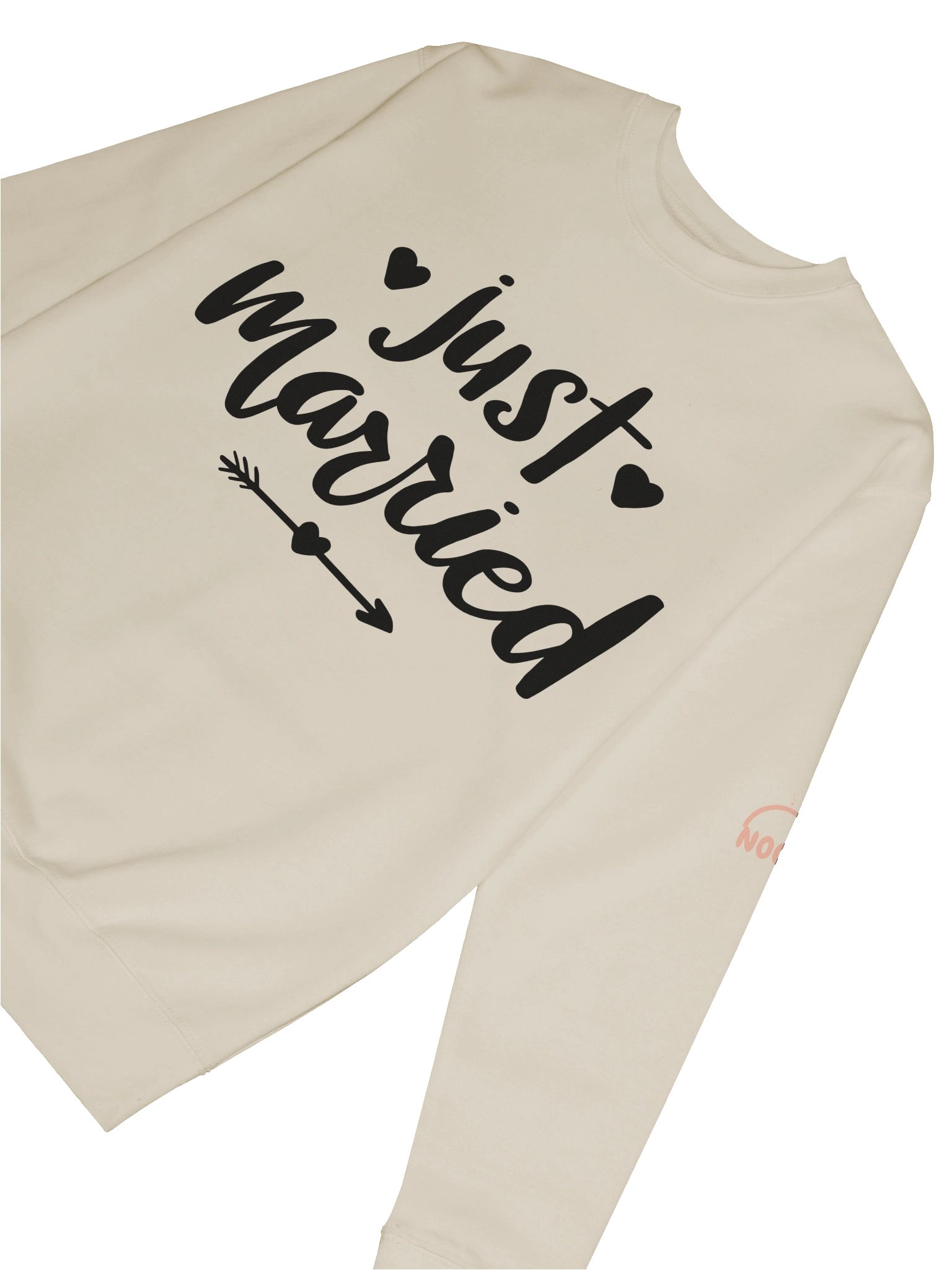 Just Married Wedding Day Original Americana Crew product image (6)