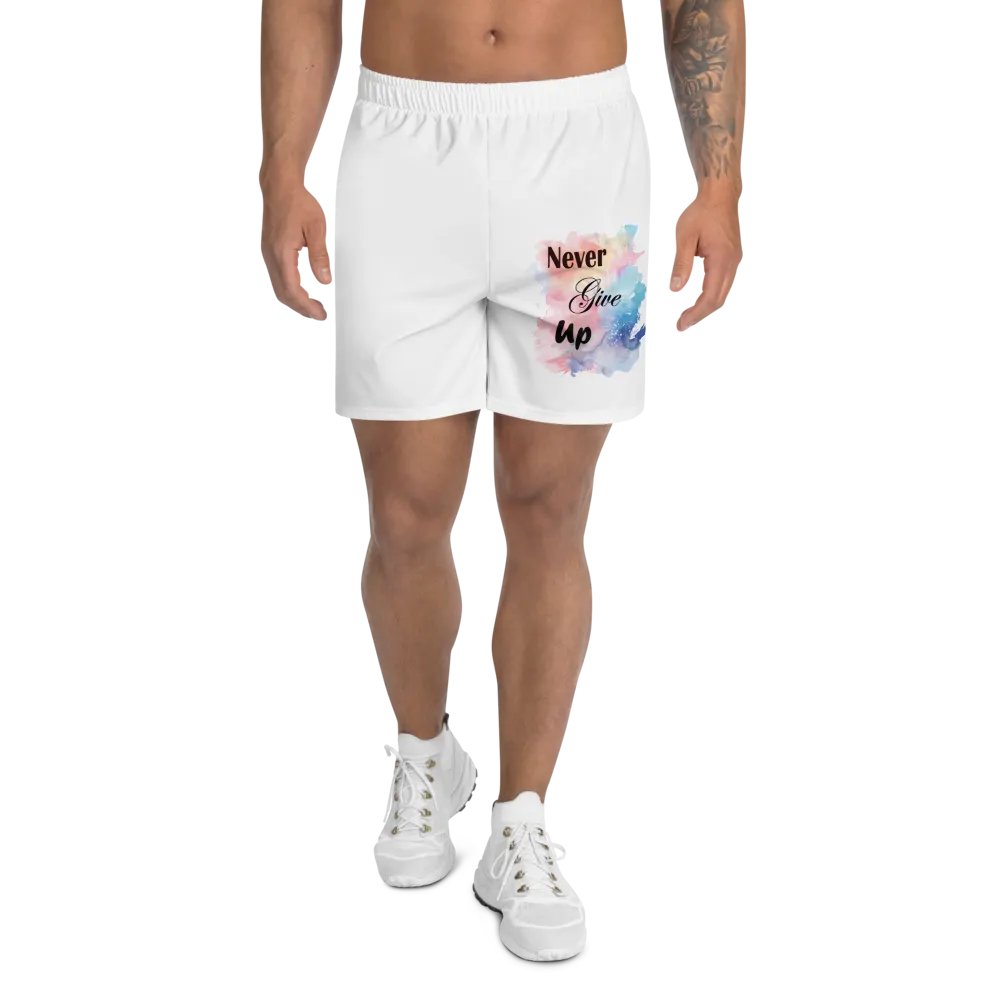 Nebula Never Give Up Athletic Shorts product image (1)