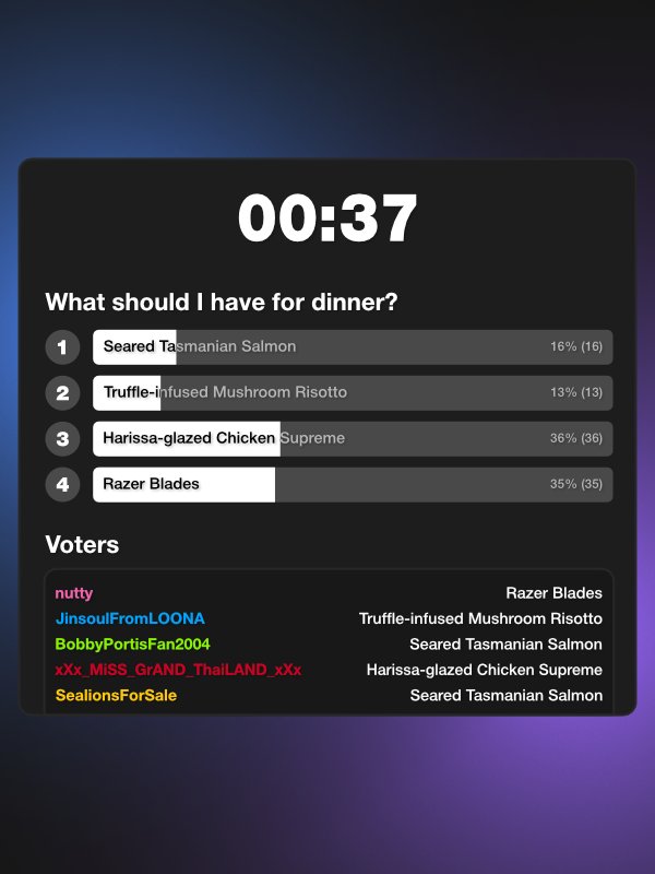 Multistream Polls product image (2)