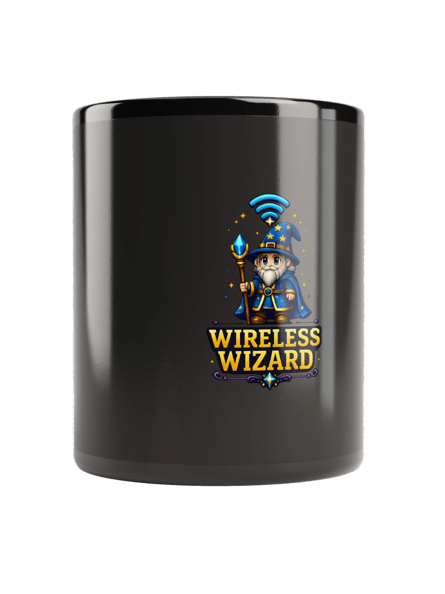 Wireless Wizard Glossy Mug product image (4)