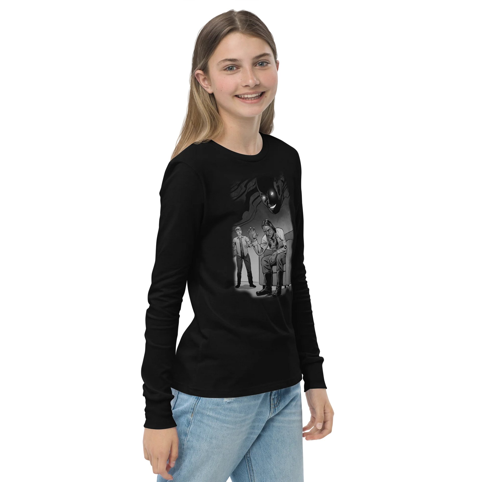 The Child That Never Was - Apscind - Bella+Canvas Youth Long Sleeve T-Shirt product image (4)