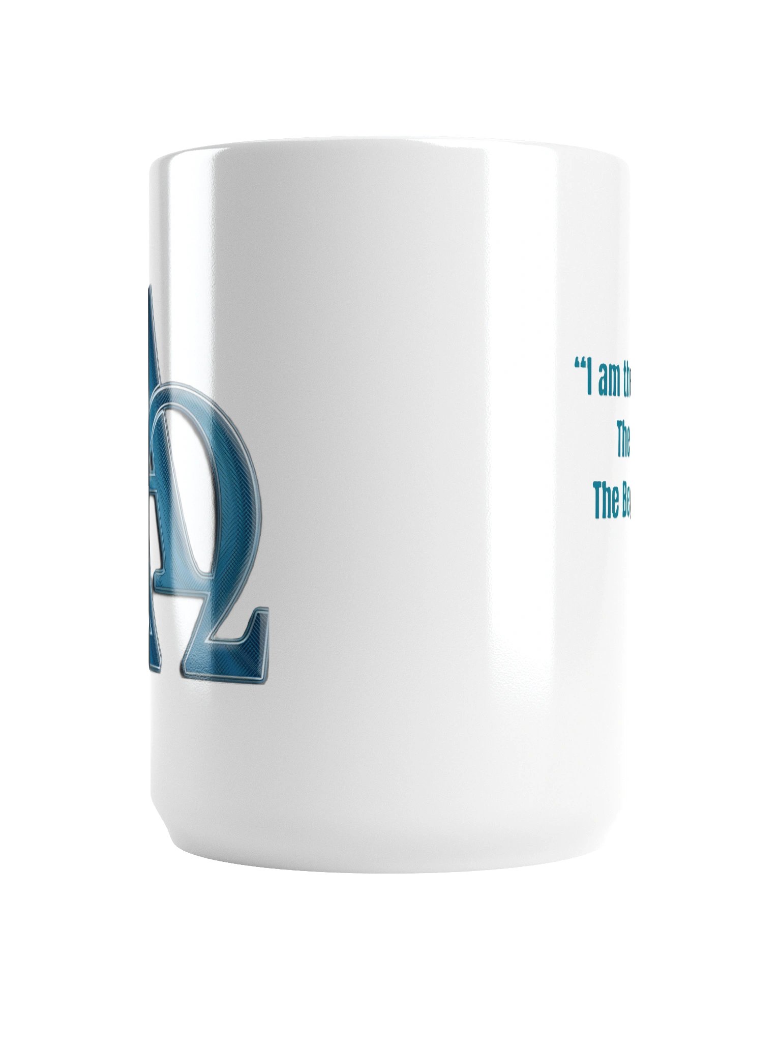 Alpha and Omega Quote Mug product image (6)