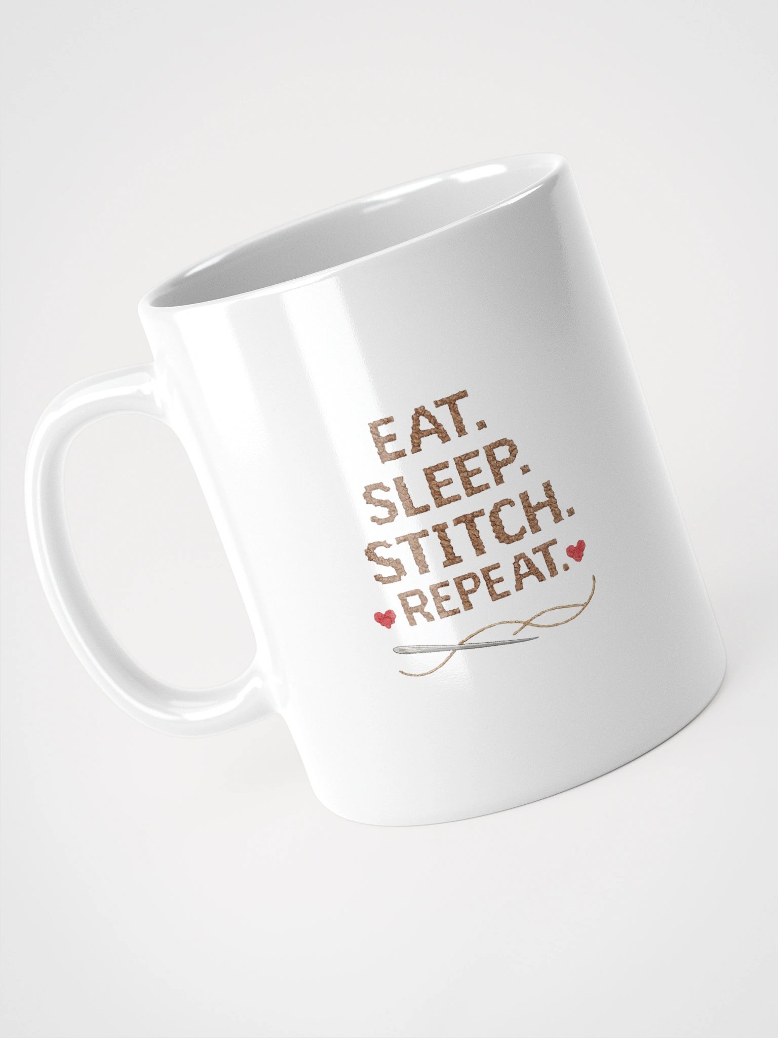 Eat. Sleep. Stitch. Repeat Mug product image (1)