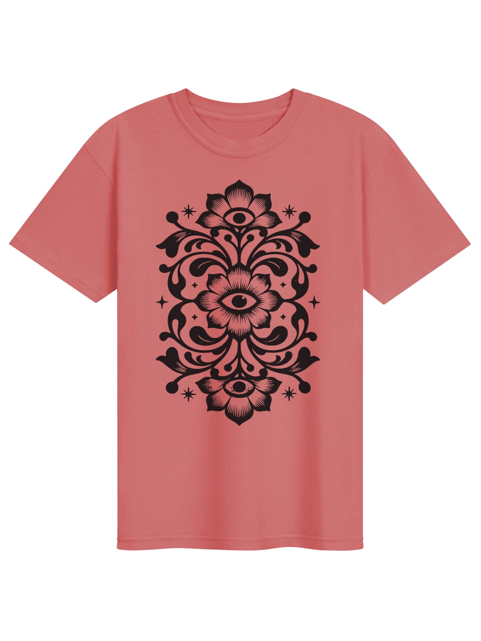 Botanical Eye Floral Graphic T-Shirt product image (8)
