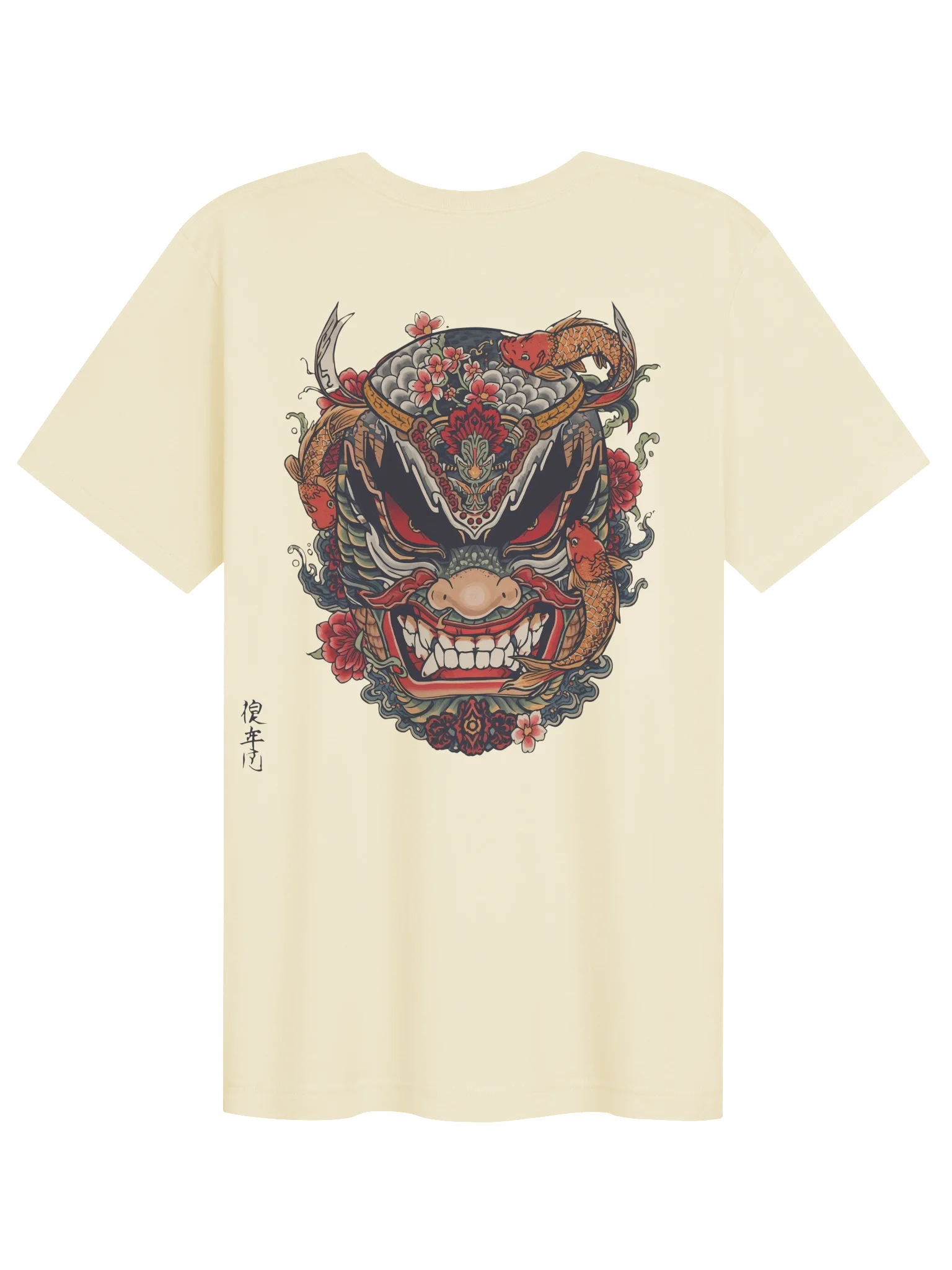 The Bold Oni Mask Streetwear T-Shirt product image (1)
