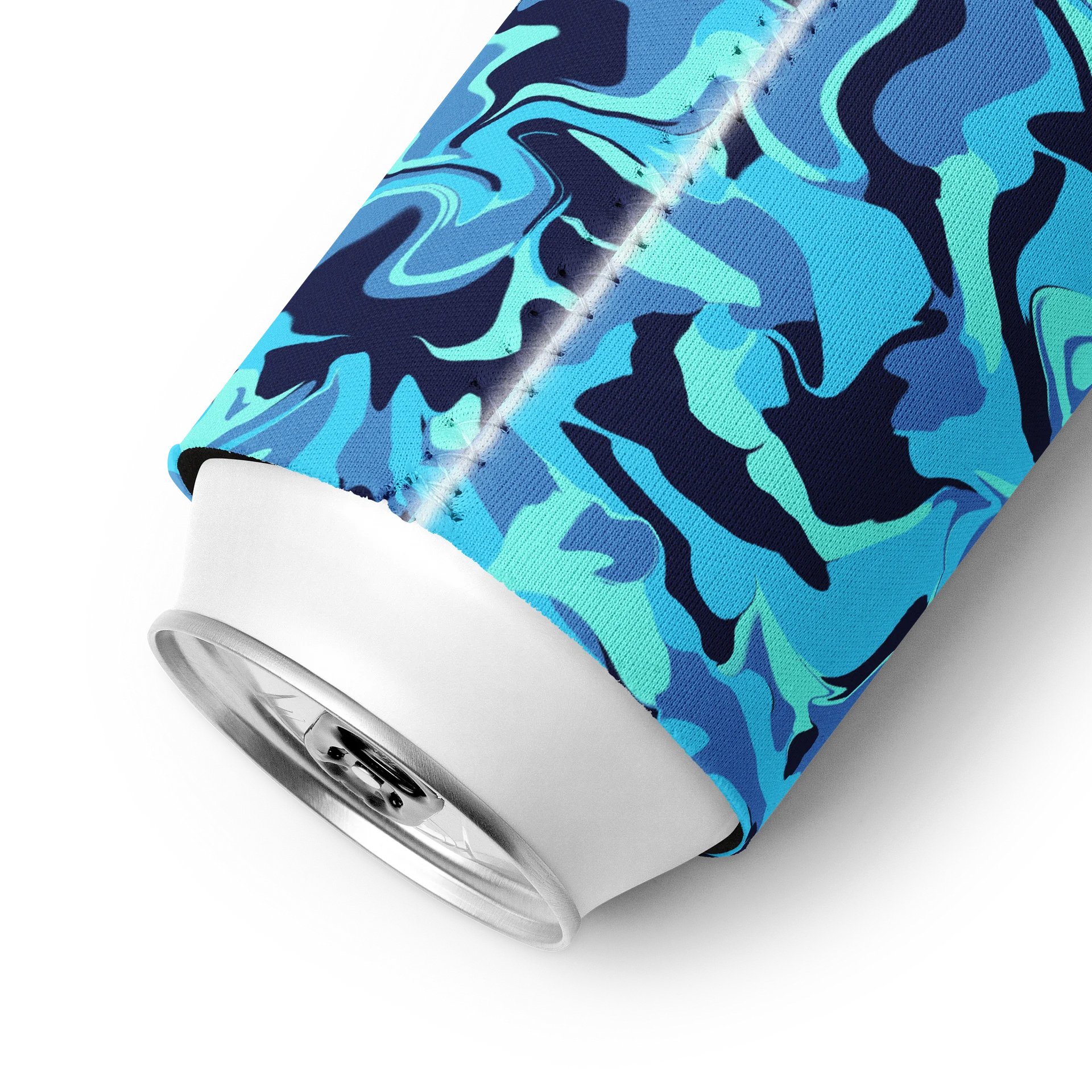 Camo Blue Waves | Coozie Can Cooler product image (9)