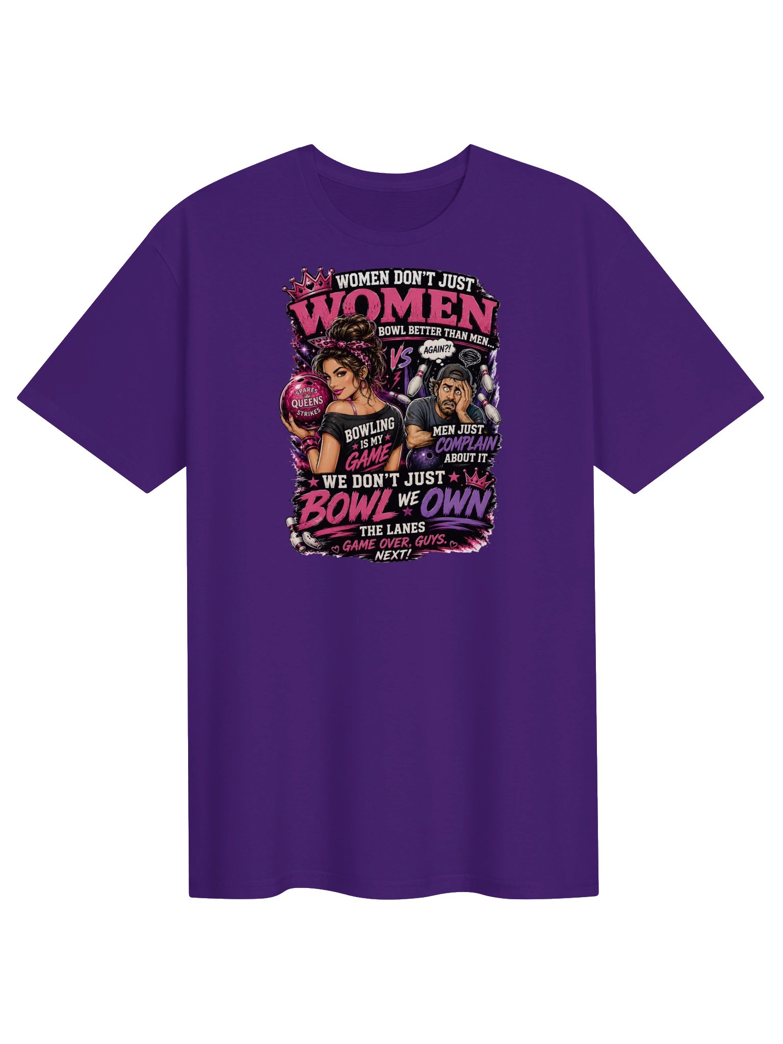 Women Own the Bowling Lanes Tee product image (3)