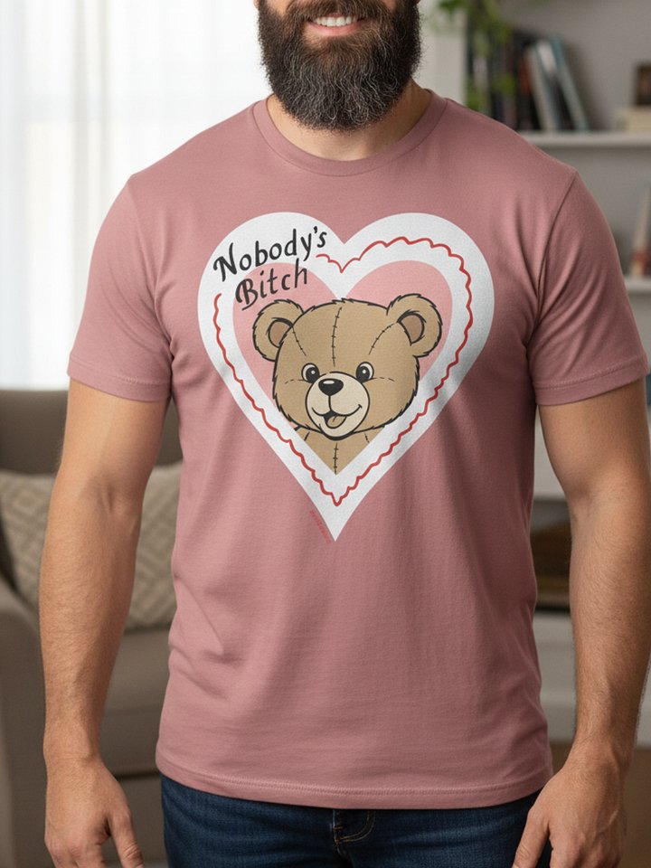 Nobody's Bitch Bear T-Shirt product image (2)
