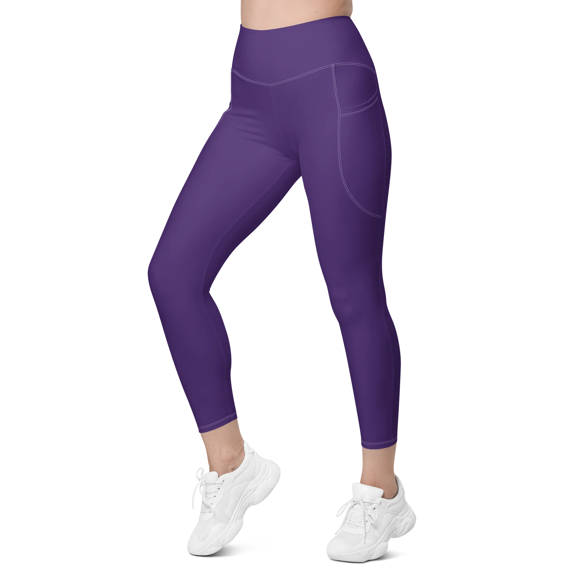 Purple Leggings with Pockets product image (4)