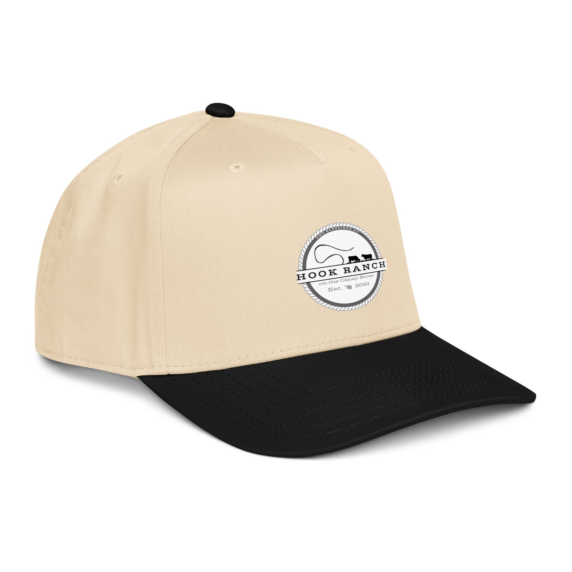 Natural Mid-Profile Baseball Cap product image (8)
