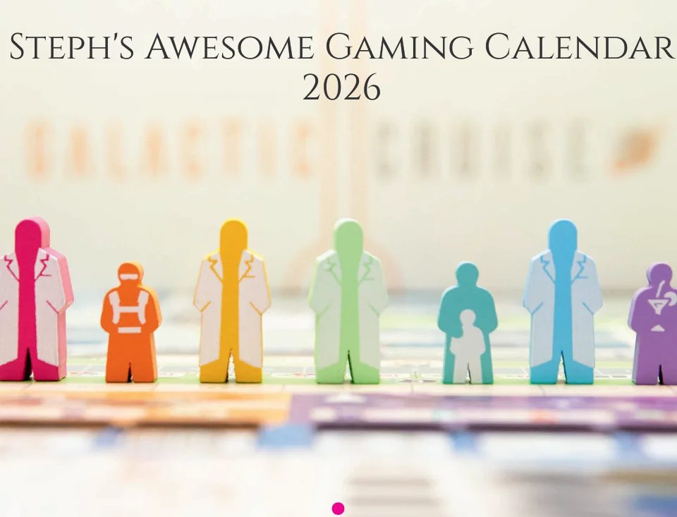 Steph's Awesome Gaming Calendar 2026 product image (1)