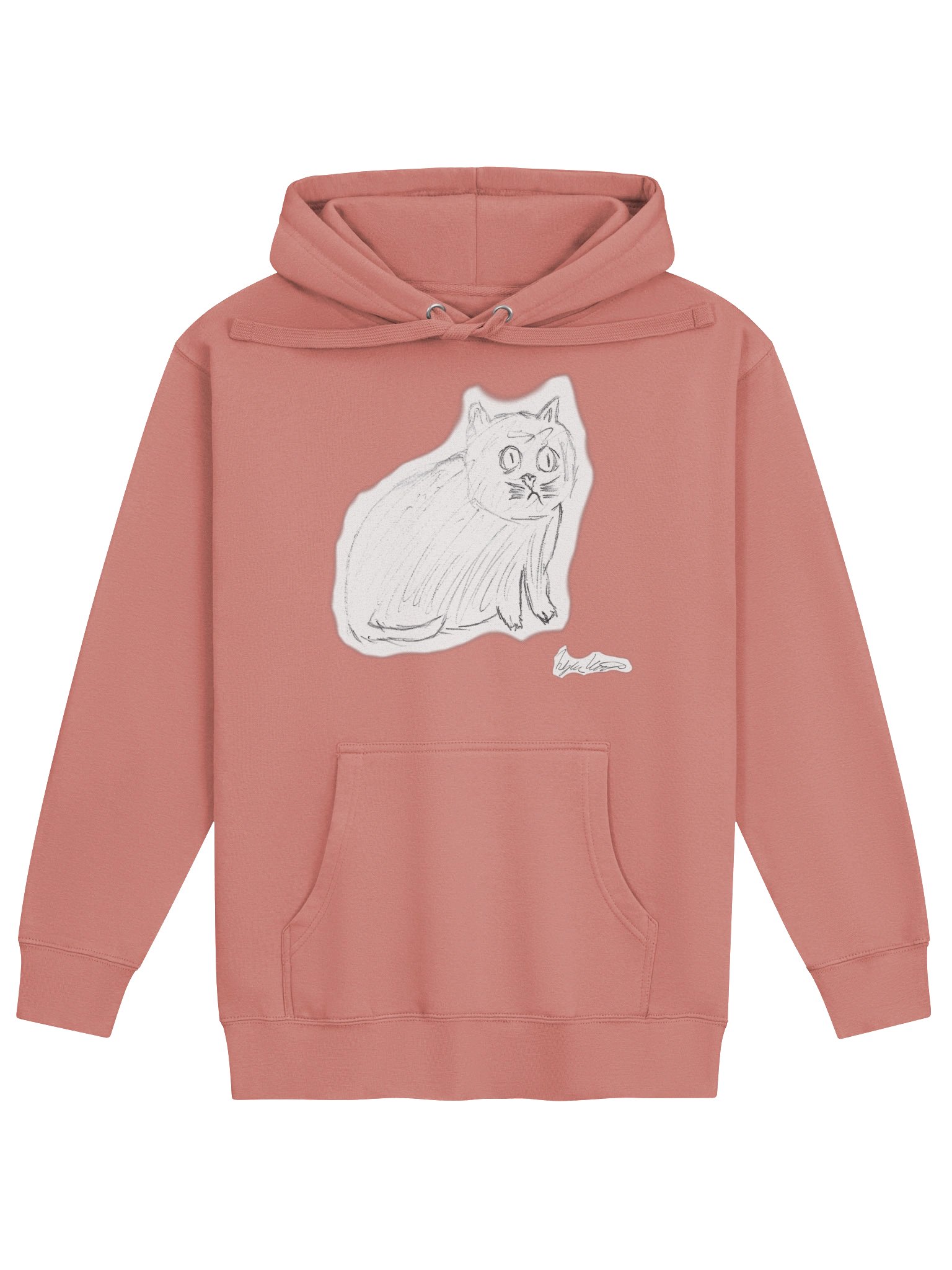 Sketch CPTSD Cat Hoodie by Lucky! product image (49)