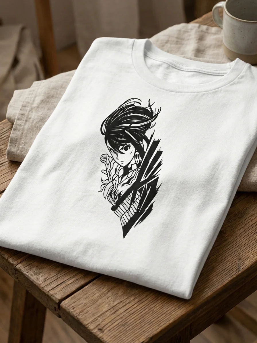 Dandadan Urban Spirit Anime Silhouette Streetwear Tee product image (3)