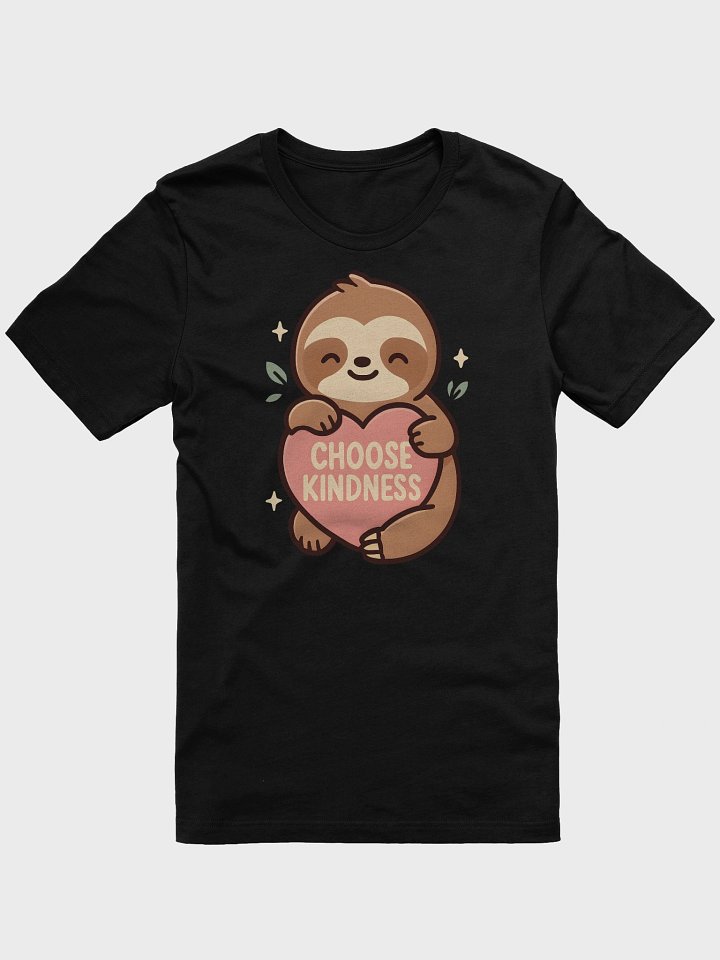 Cheerful Sloth Kindness T-Shirt product image (1)