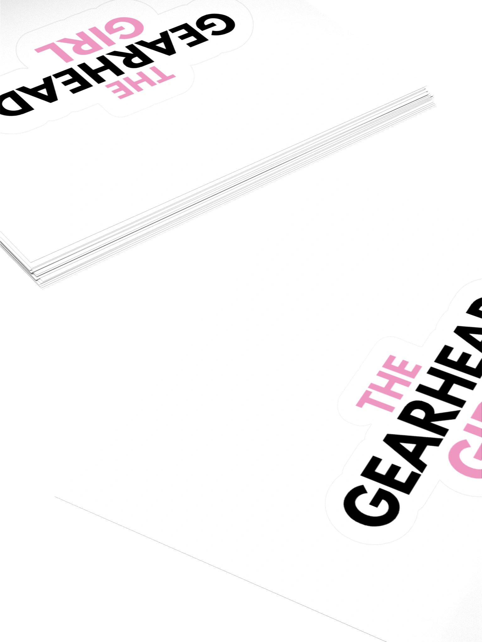 The Gearhead Girl Sticker product image (4)
