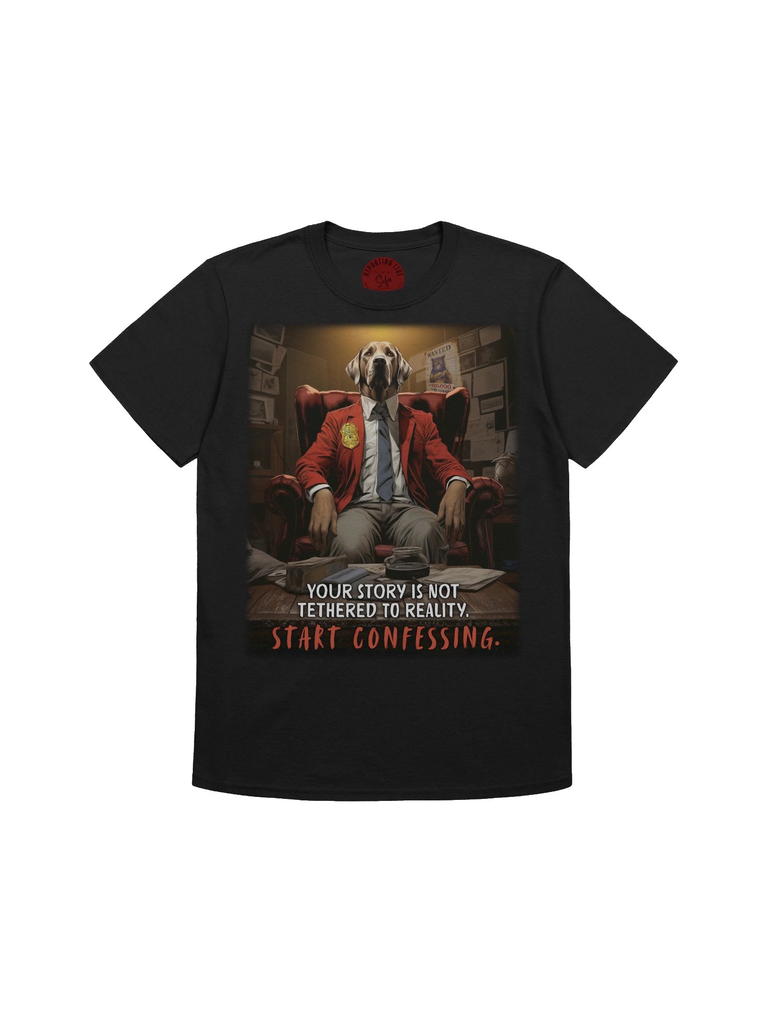 Depawty Ruffins True Crime Interrogation Tee product image (11)