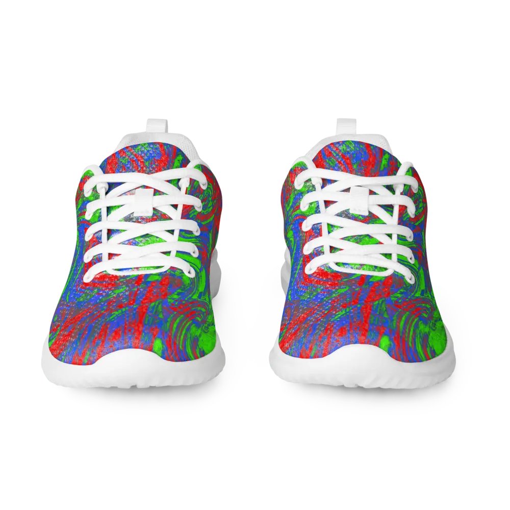 Vibrant Swirl Men's Athletic Shoes product image (7)
