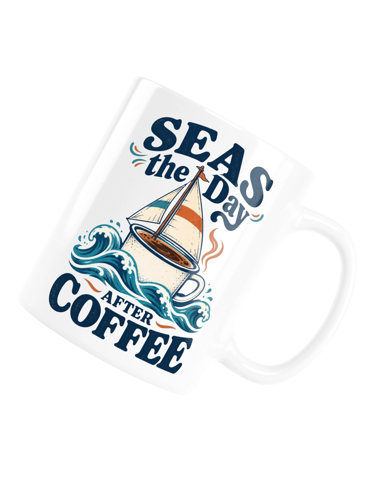 Seas the Day After Coffee Mug product image (6)