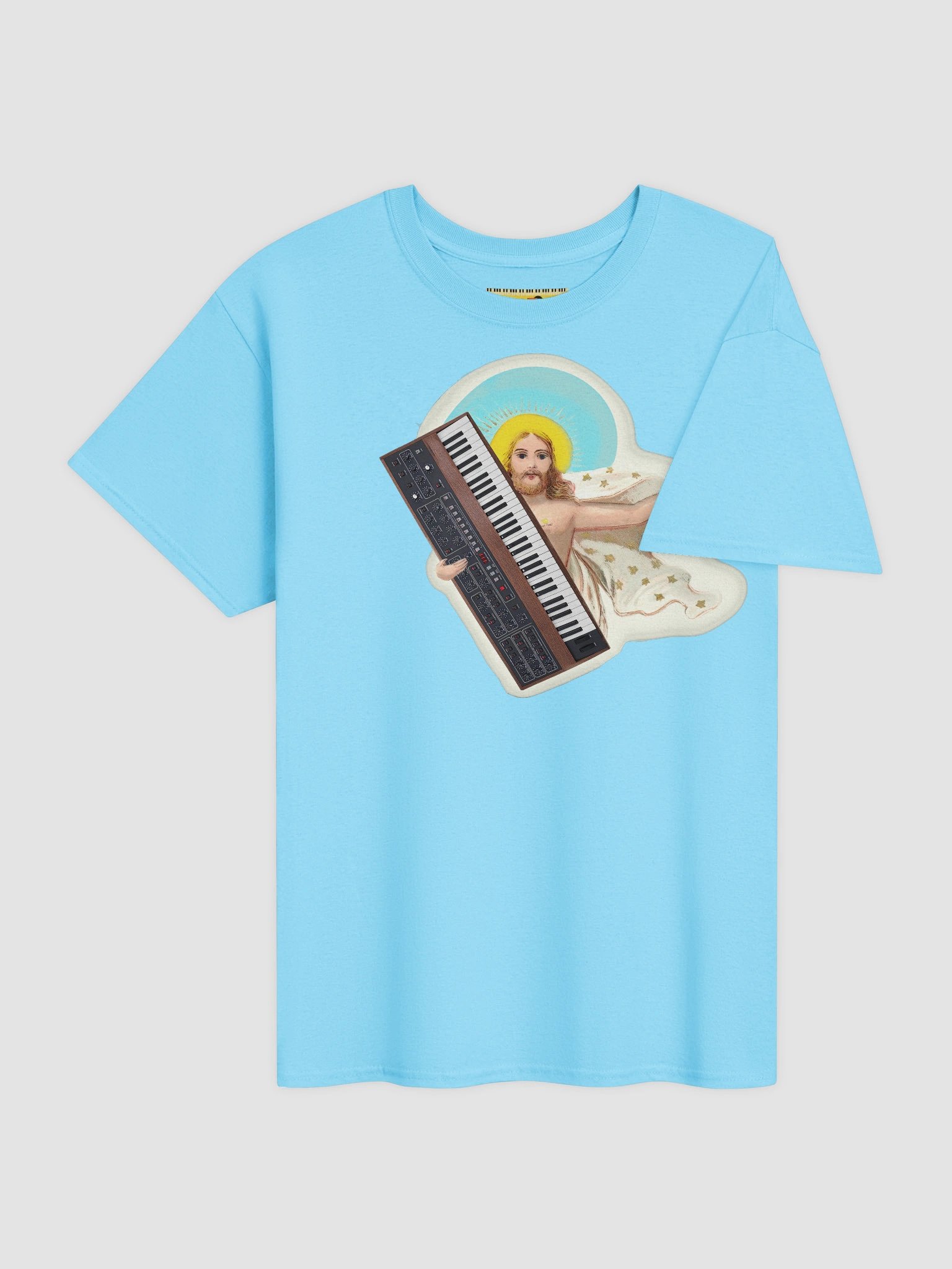 Beware of false PROPHETS! classic synth Tribute by Frank Fonik, Techno EDM Unisex t-shirt product image (4)