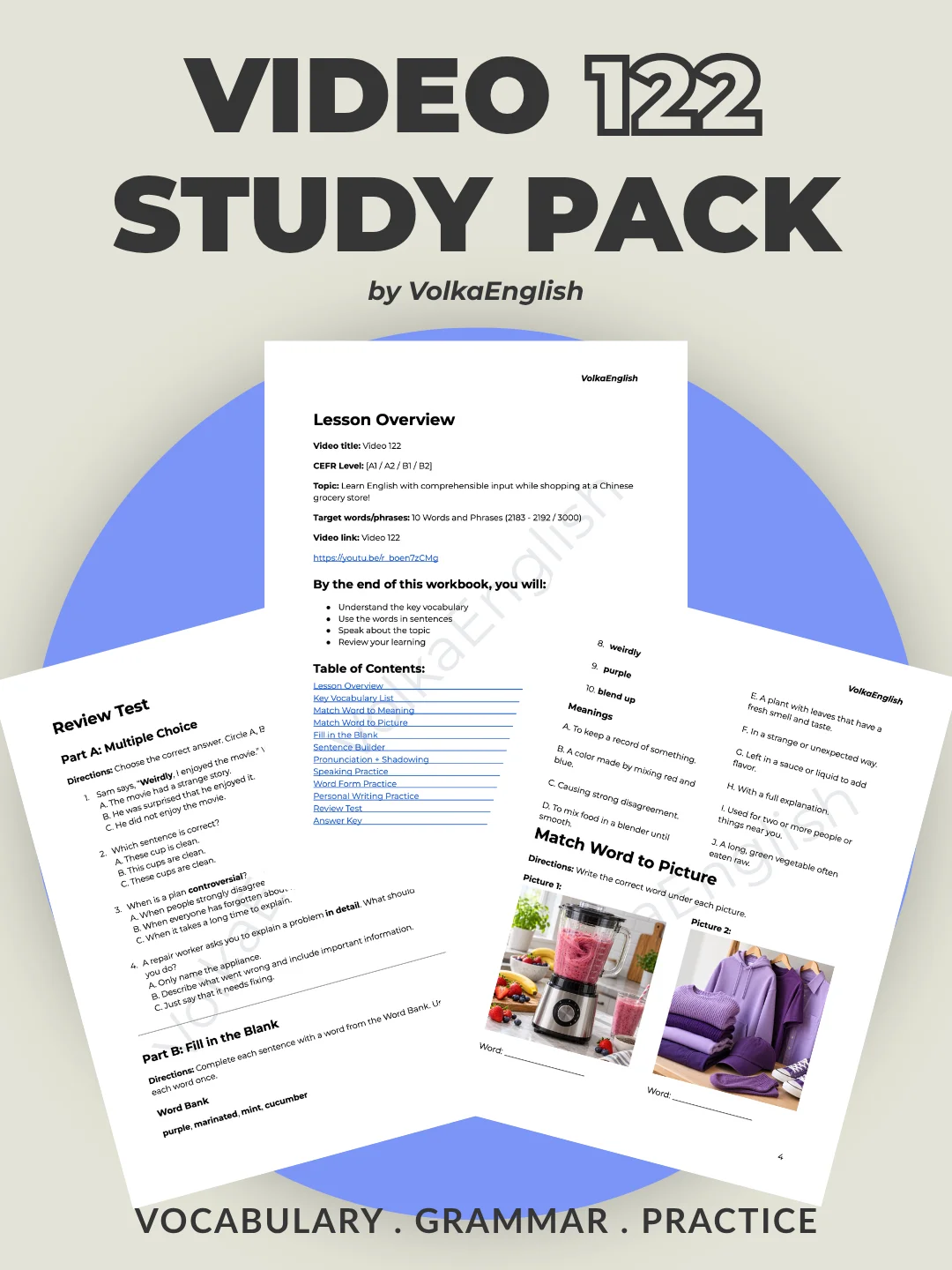 Video 122 Study Pack product image (1)