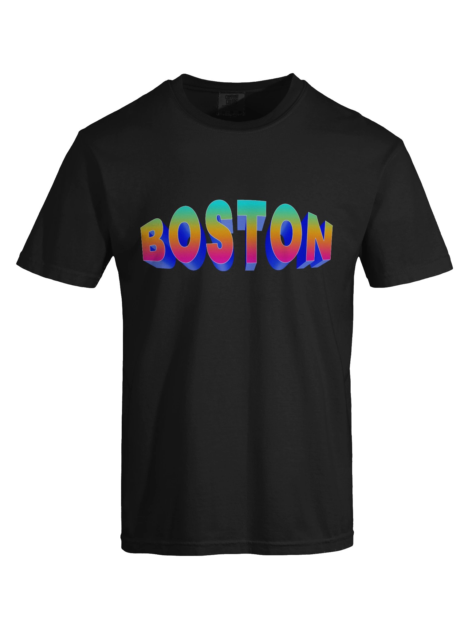 Boston 3D Bold Unisex T-Shirt product image (7)
