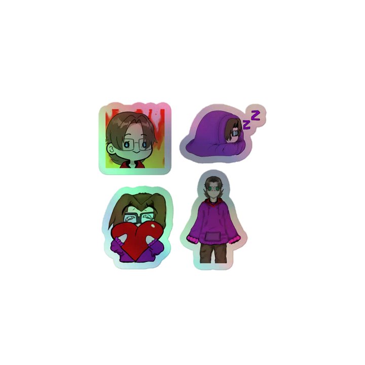 PsychicHavoc Holographic Sticker Set product image (1)