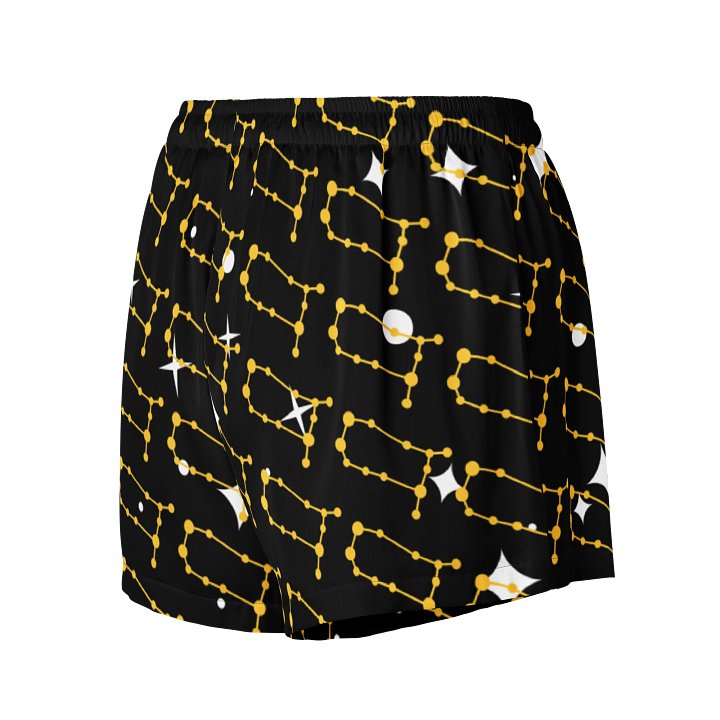 Starry Night Gemini Women's Pajama Shorts product image (3)