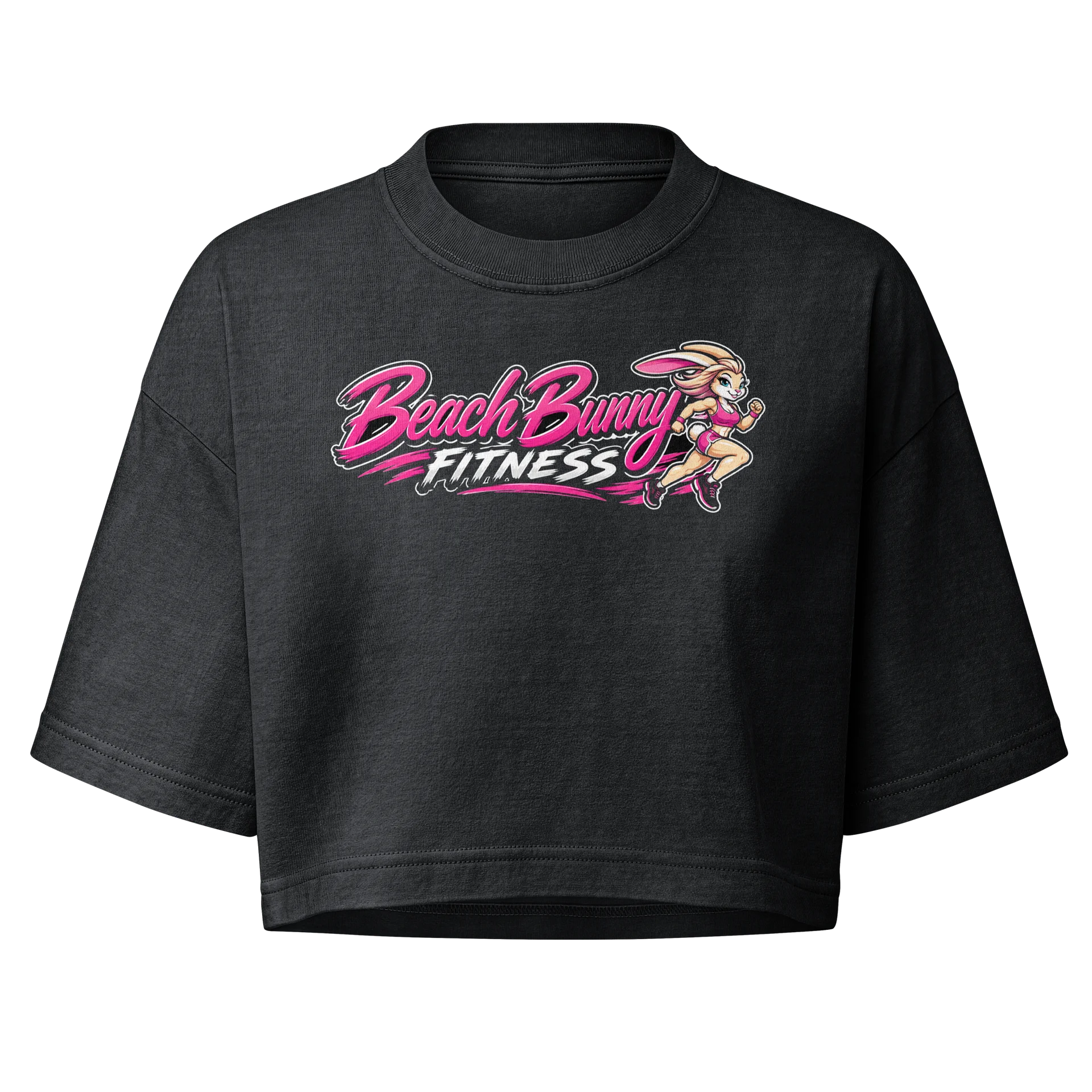 Beach Bunny Fitness Logo Crop Tee product image (1)