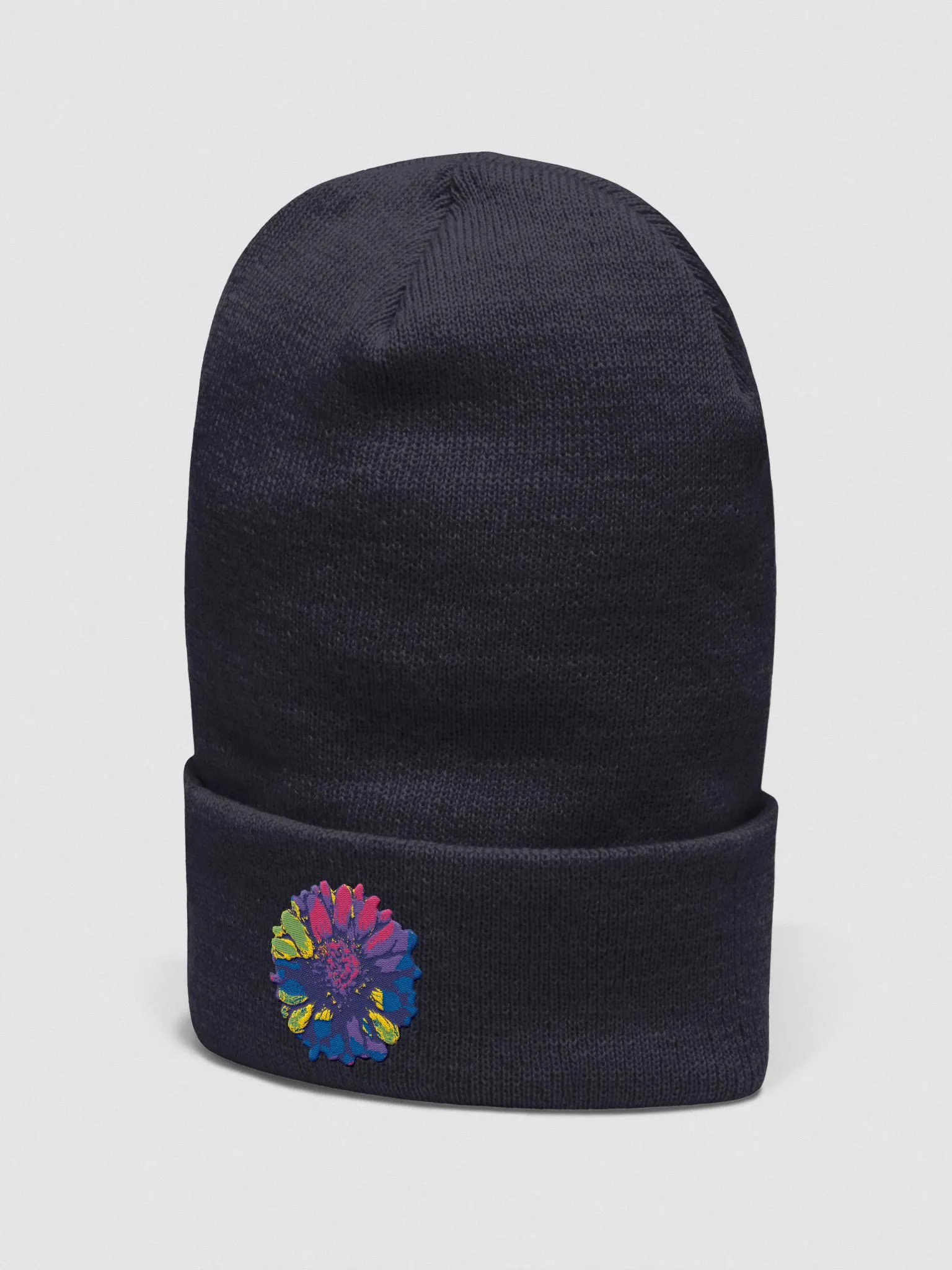 Tie-dye Flower Beanie product image (27)