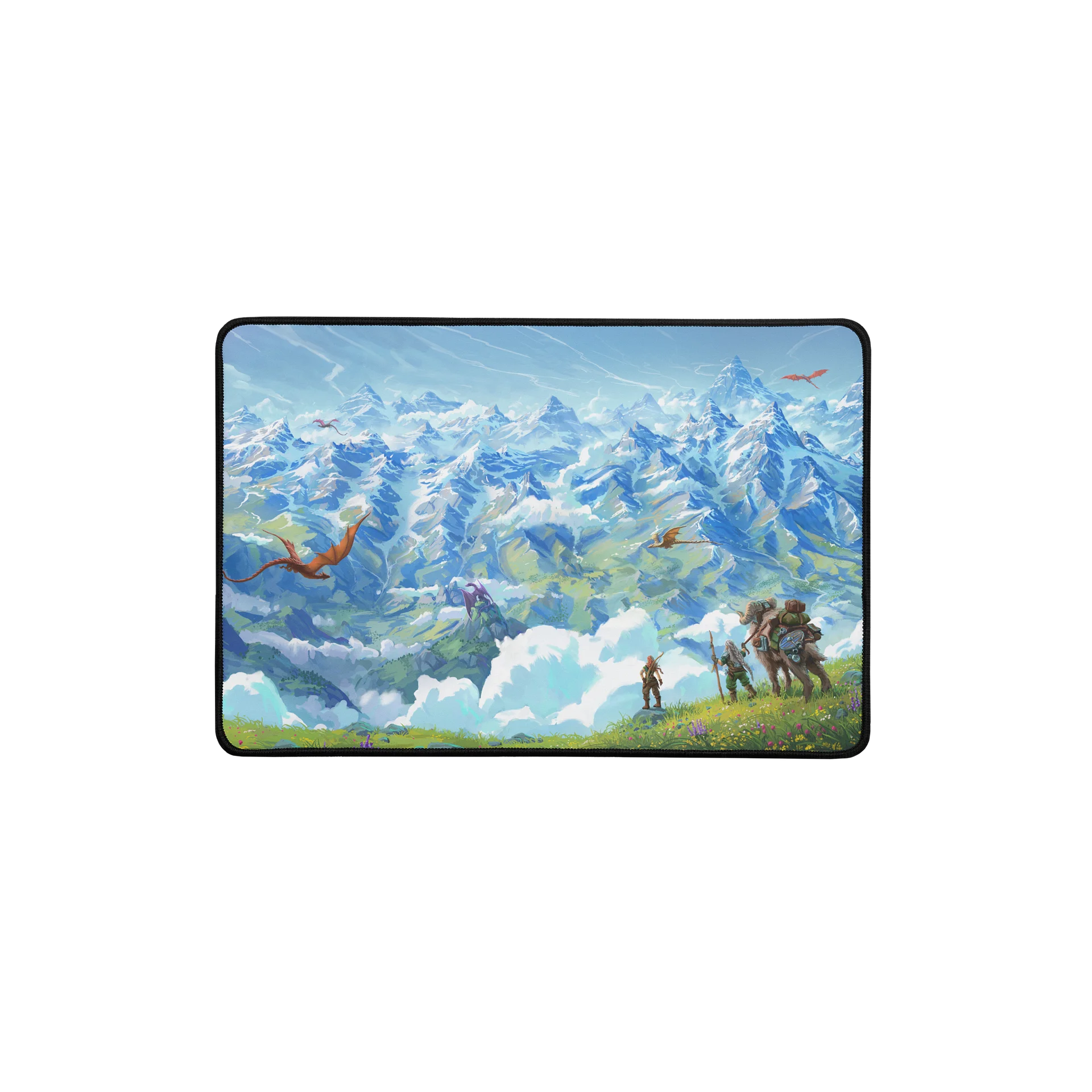 There Be Dragons Here Desk Pad / Playmat product image (1)