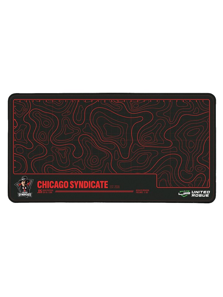 Chicago Syndicate Map Desk Mat product image (1)