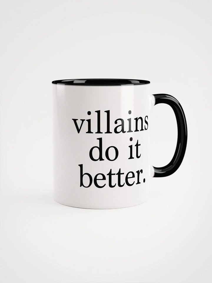 Villains Do It Better Mug product image (1)